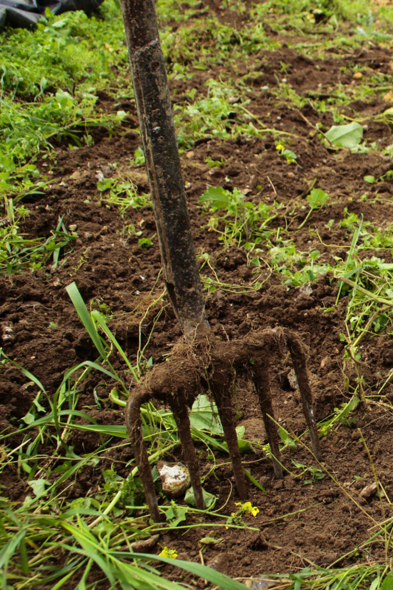 DIY Compost Spreader